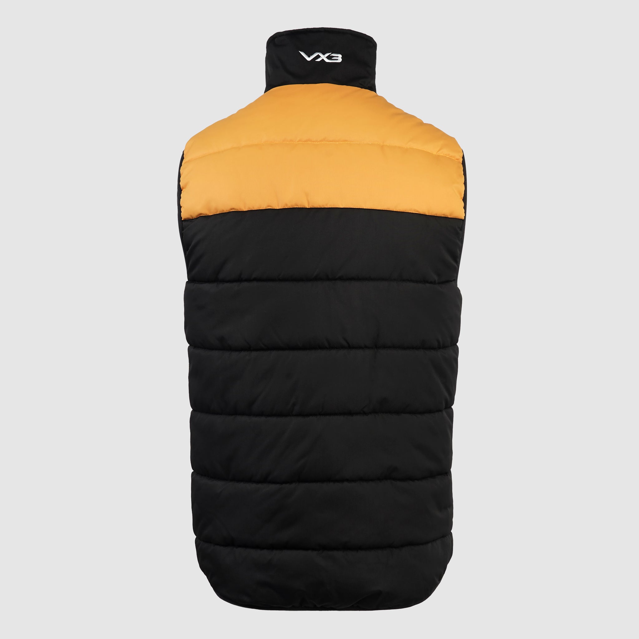 Newport County AFC Quilted Gilet 23/24 Black/Amber