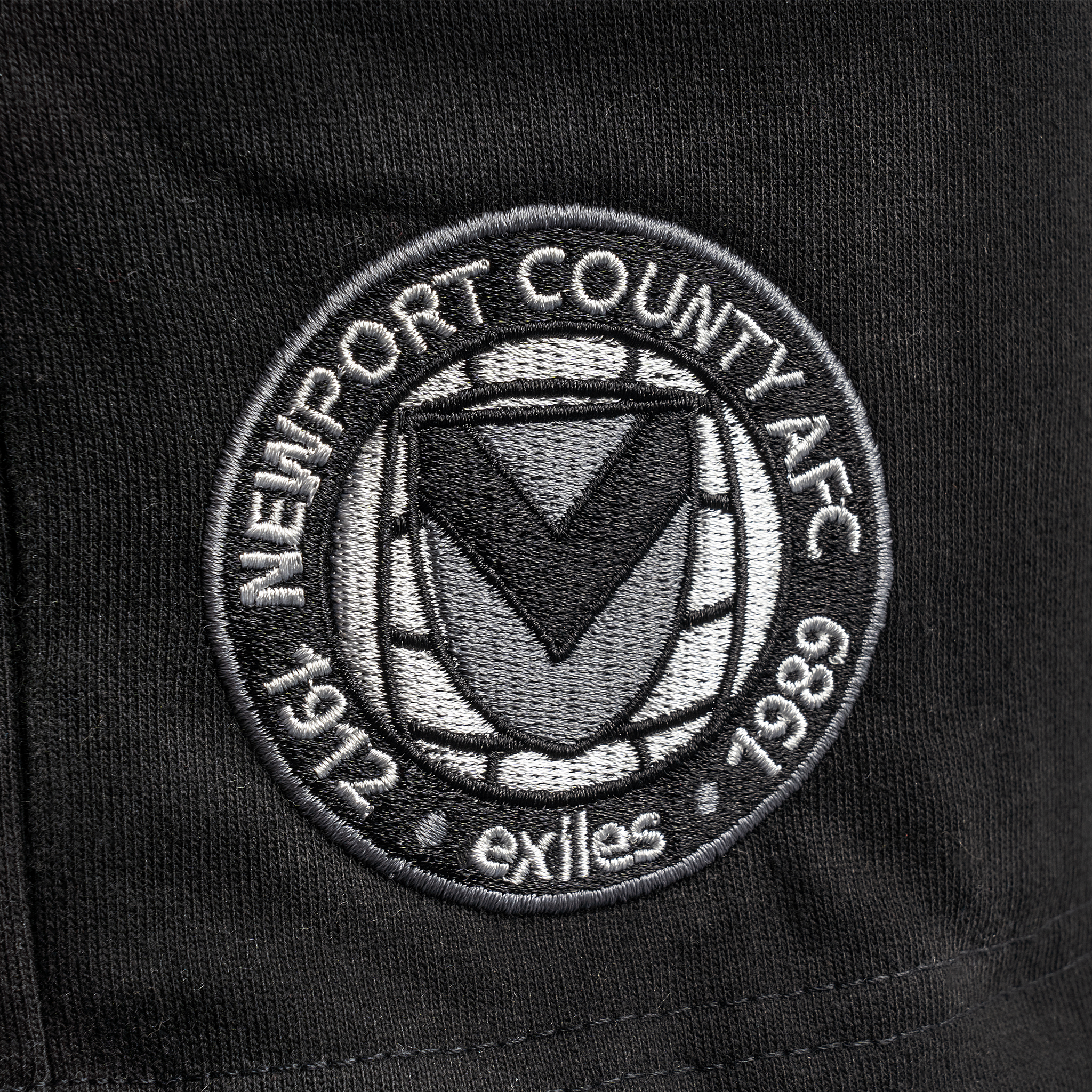 Newport County AFC Jogger Shorts Black