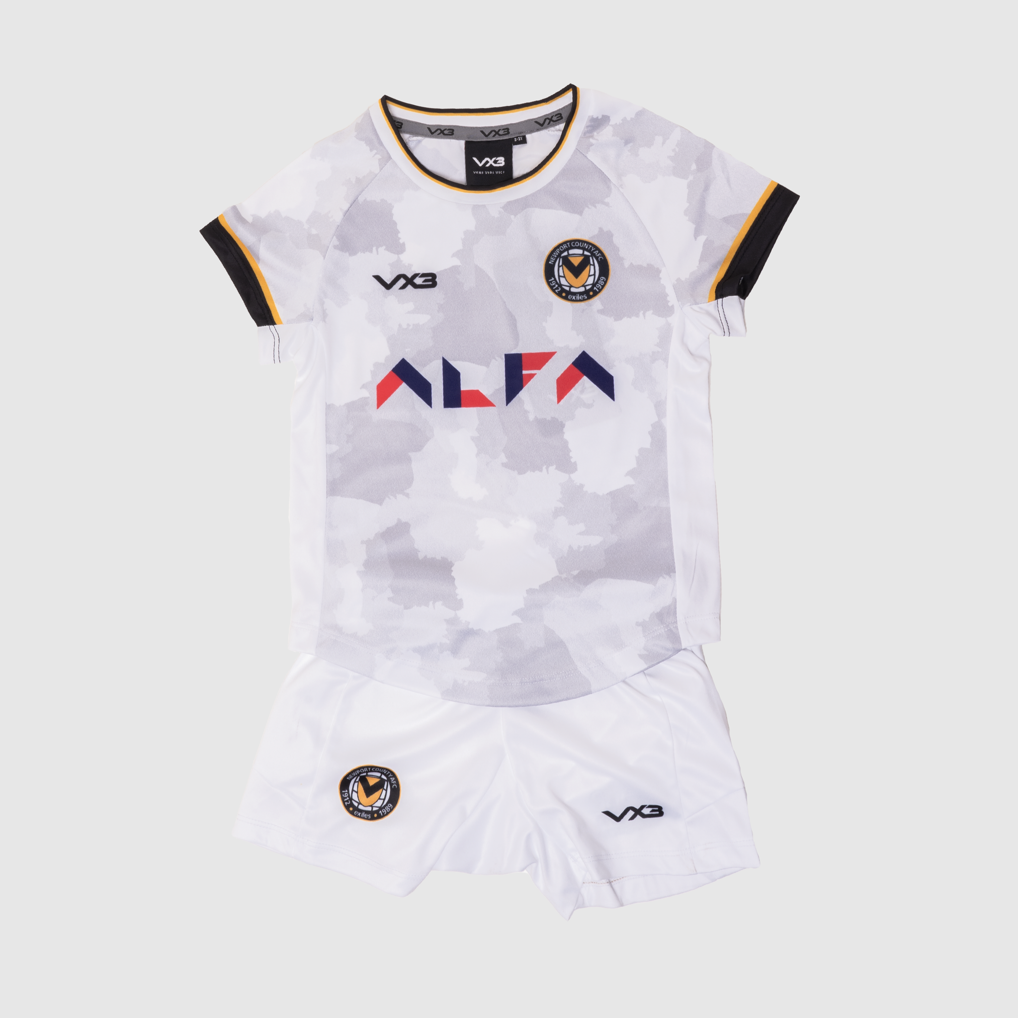 Newport County AFC Away Kit Replica 23/24 Infant